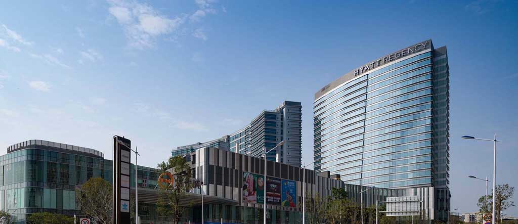 厦门五缘湾凯悦酒店外观图